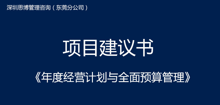 項目建議書(shū)